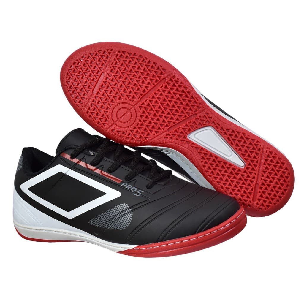 Chuteira Futsal Profissional Pro 5 Adulto e Juvenil Para Quadra e Salão do 34 ao 43