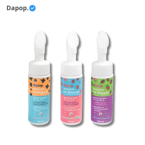 Mousse de Limpeza Facial - Dapop