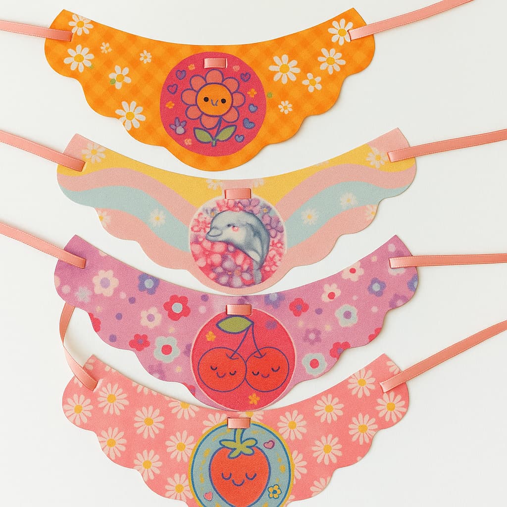 Kit Gargantilha Colarinho Gato Cachorro Laços Pet Shop Banho Tosa Atacado Gravata Animais Estimação