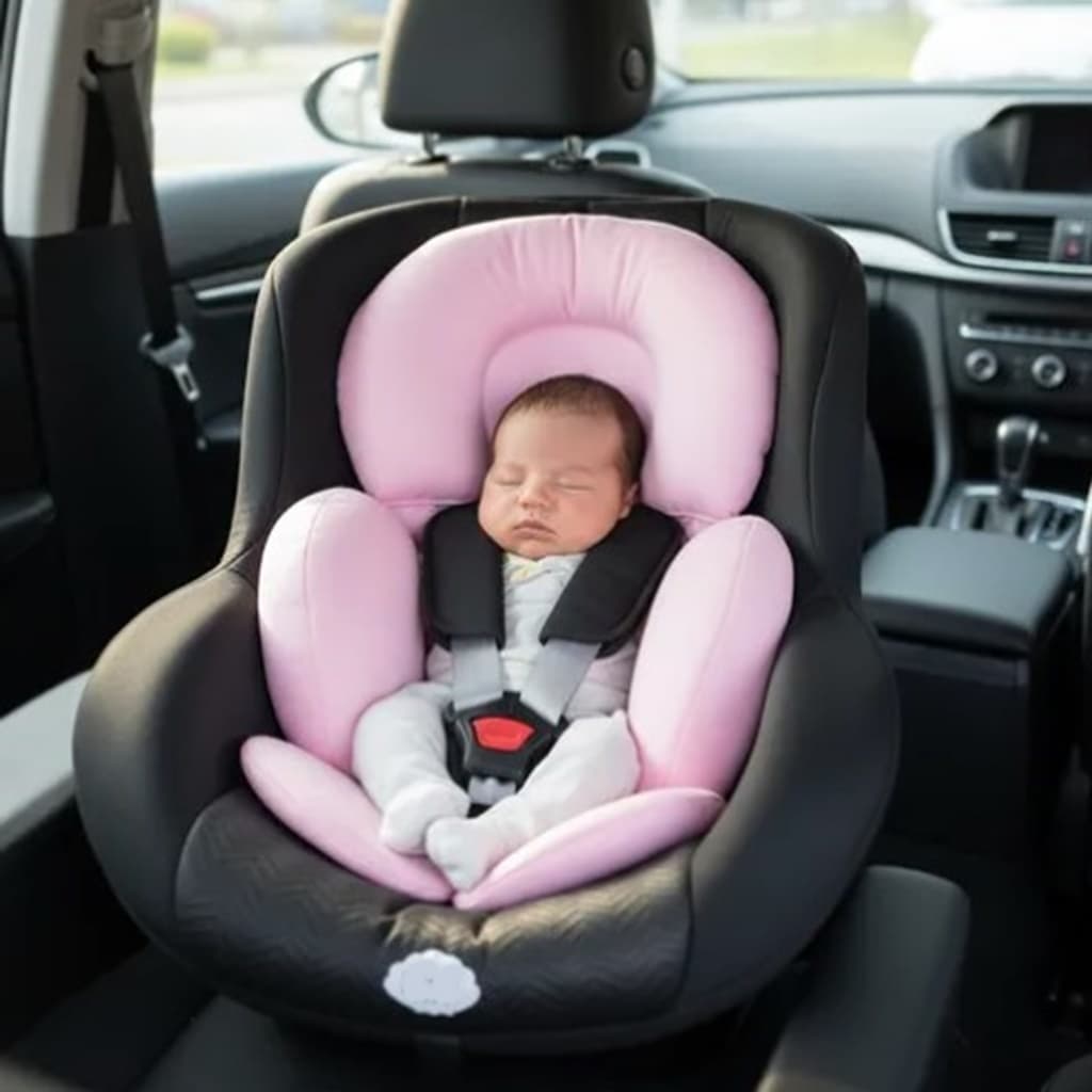 Colchonete Apoio Redutor de Corpo para Bebê Conforto e Carrinho Anatômico