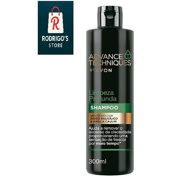 Shampoo Limpeza Profunda Advance Techniques Avon 300ml