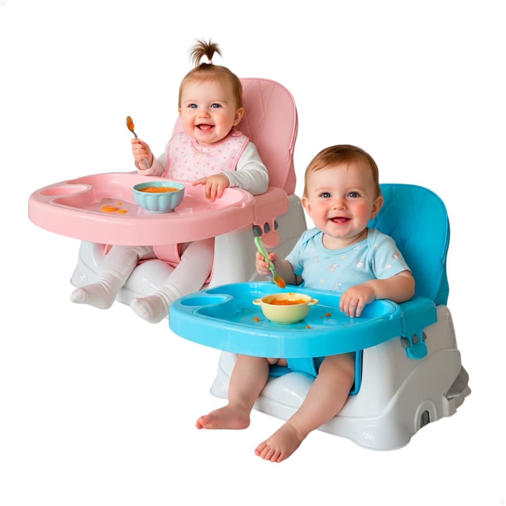 Cadeira De Alimentação Bebê Booster Cadeirinha Portátil Assento Ajustável Baby