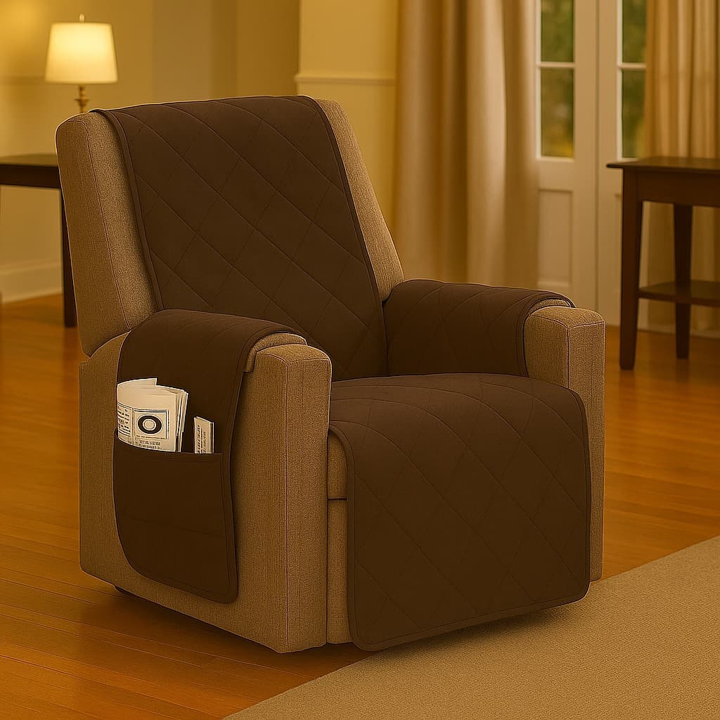 Capa Protetor Para Sofá 1 Lugar Poltrona Do Papai