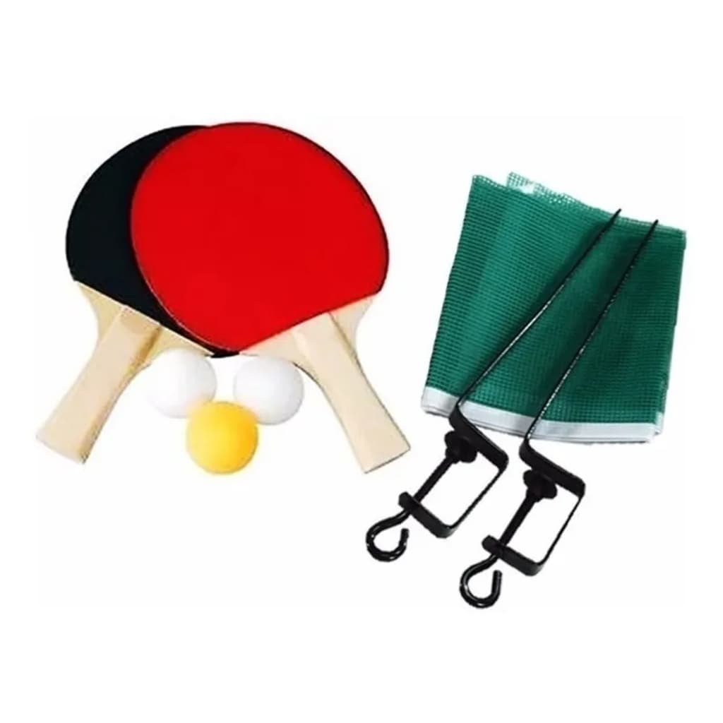 Kit Ping Pong Tênis de Mesa 6 Bolas Profissionais 3 Estrelas Material Firme em ABS 3g 40mm