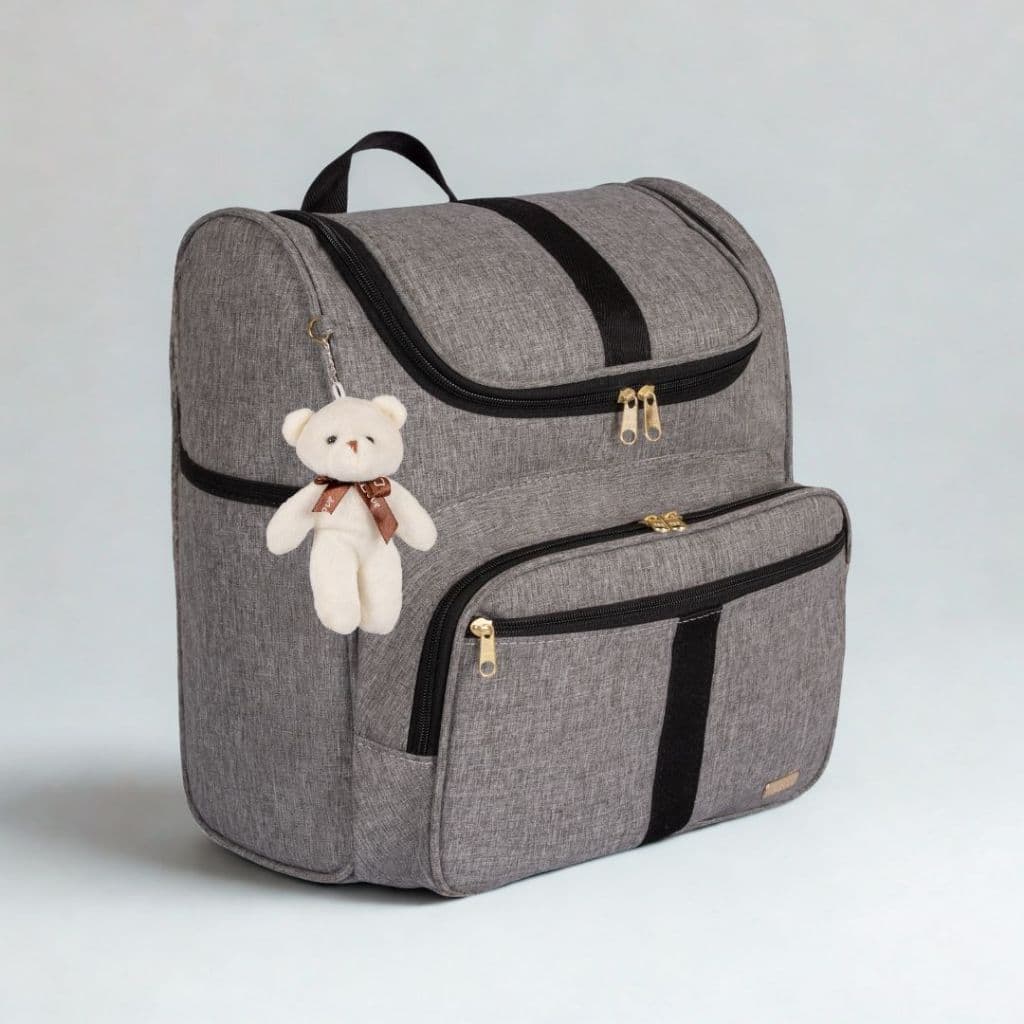 Mochila Bebê Infantil Maternidade 2 em 1 Luxo AMOR