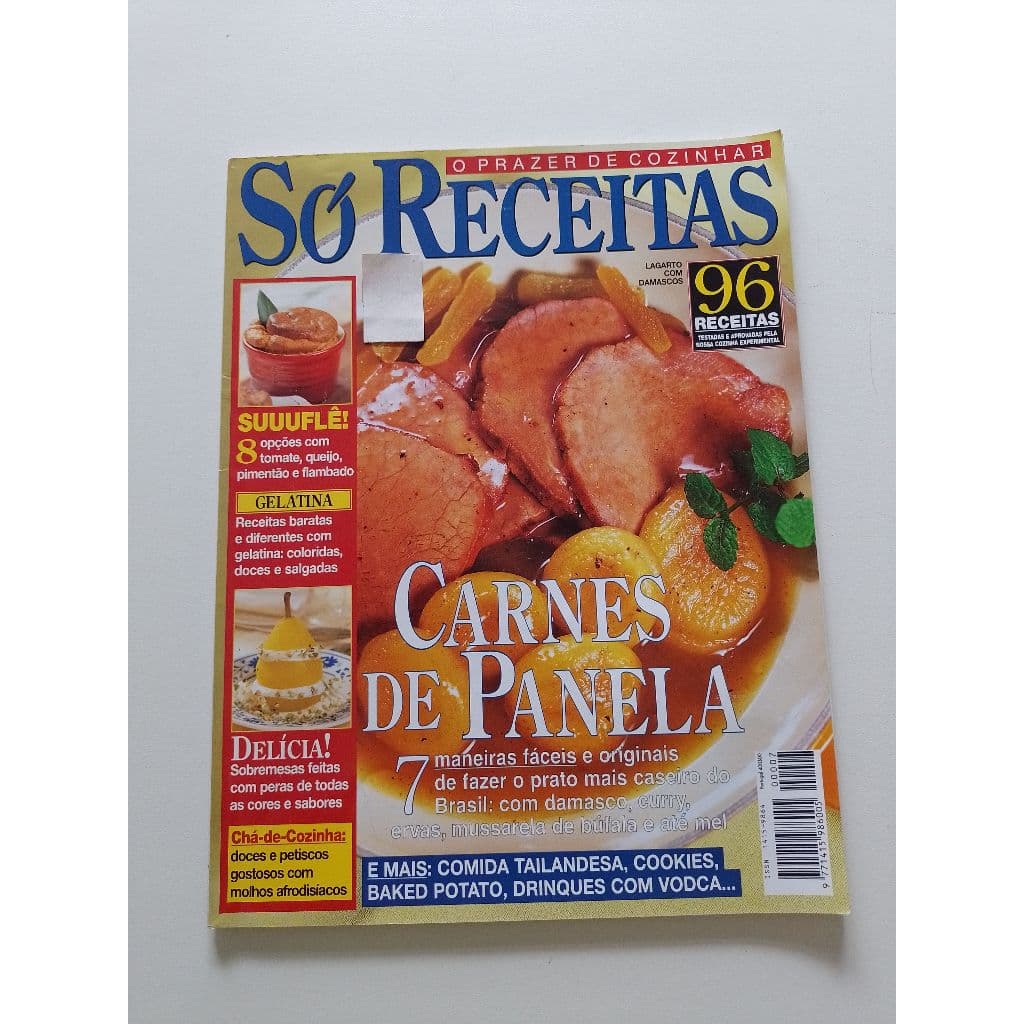 Revista O Prazer De Cozinhar Só Receitas 96 Receitas Ac936 (Usado)