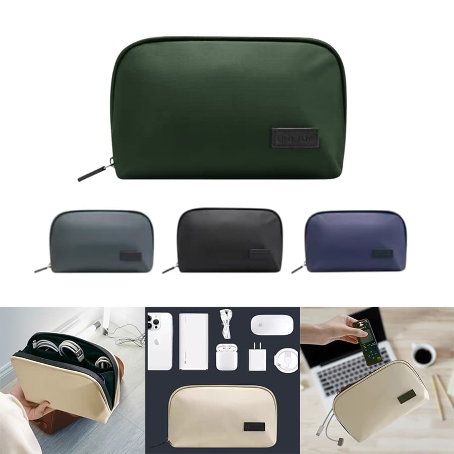 Organizador de cabos, necessaire para cabos e acessórios de celular e computador impermeável