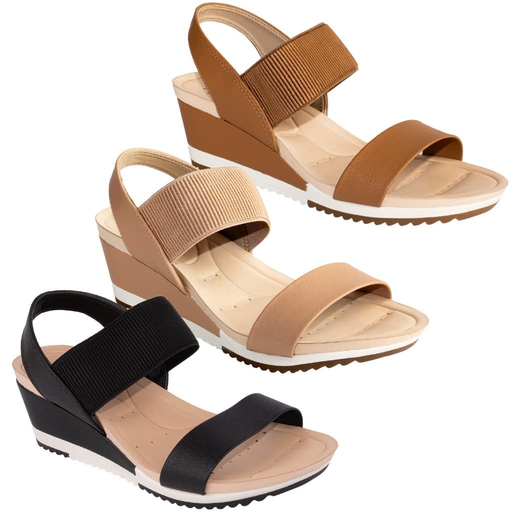 Sandália Modare Anabela Ultraconforto Ortopédica Original 7123