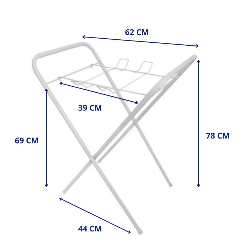 Suporte para Banheira de Bebê Portátil com Estrutura de Metal Compacta e Colorida