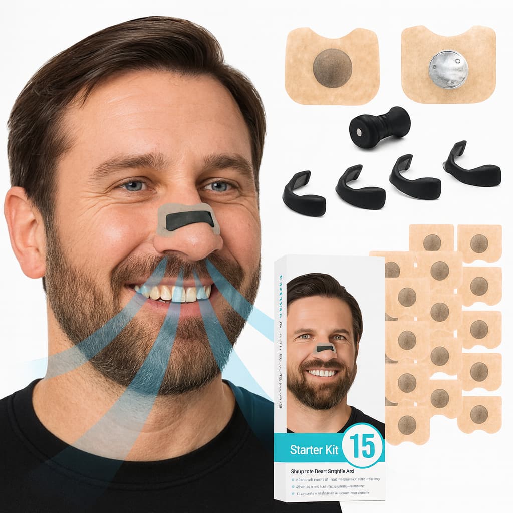 Kit De Dilatador Respiratório Nasal Respire Melhor Sono Anti Ronco