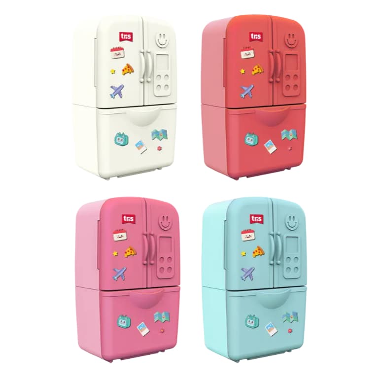 Apontador Duplo com Depósito + Borracha Frost (Geladeira) | TRIS