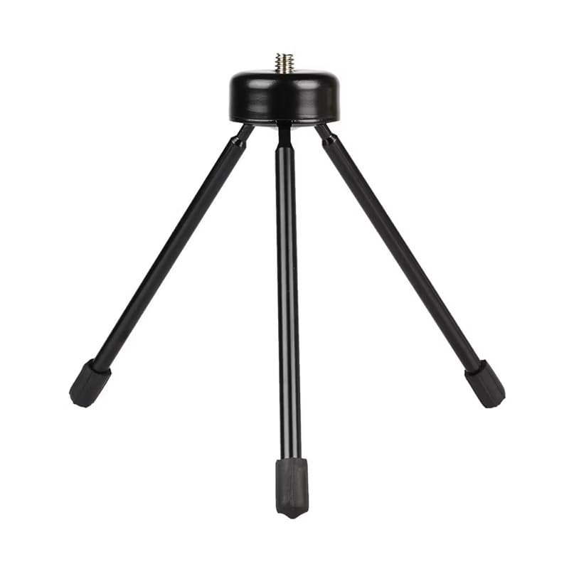 Tripé De Metal Para Celular Camera Ring Light 19cm 1/4thread小铁三脚架