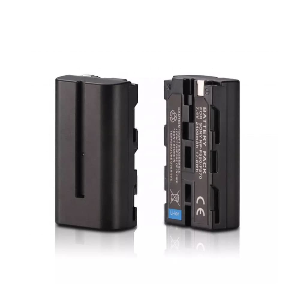 Bateria NP-F550 NP-570 2400mah Para Monitor Led Câmera