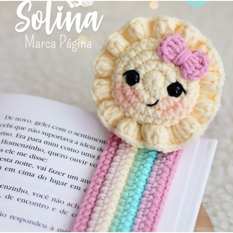 marca página, marca livro, croche, lembrancinha