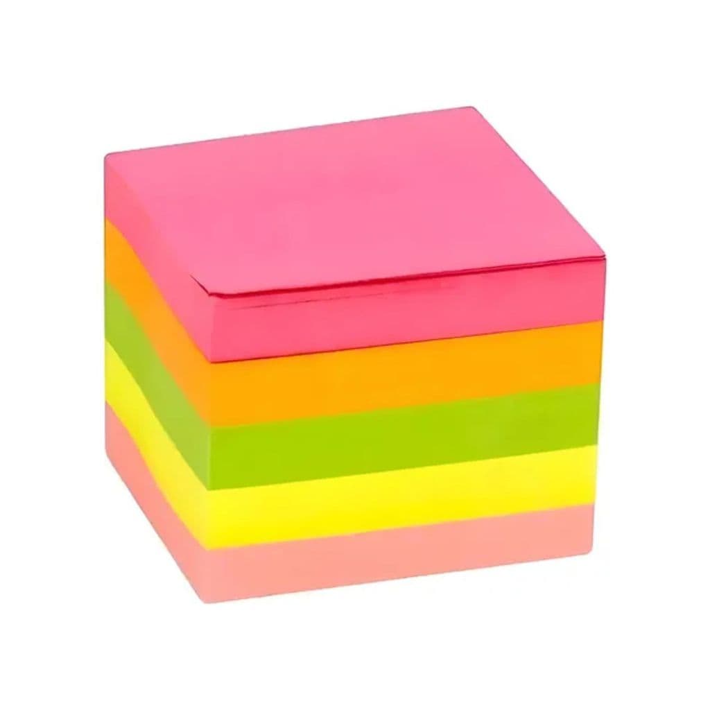 Bloco Adesivo 400 Folhas 51x51mm Bloco Autoadesivo Sticky Notes Lembrete
