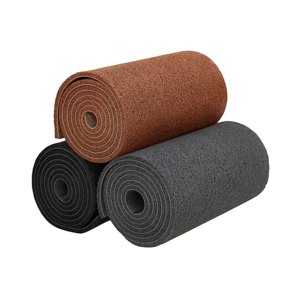 Tapete Capacho Vinil Tipo Espaguete Antiderrapante 60 cm de Largura / Comprimento Váriados