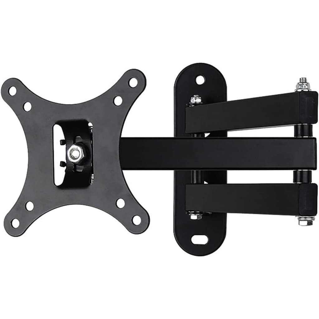 Suporte Tv Para Parede Tri Articulado | Braço Giratório E Articulado - Compatível com Telas Lcd Led Plasma (10 A 27 Pol)