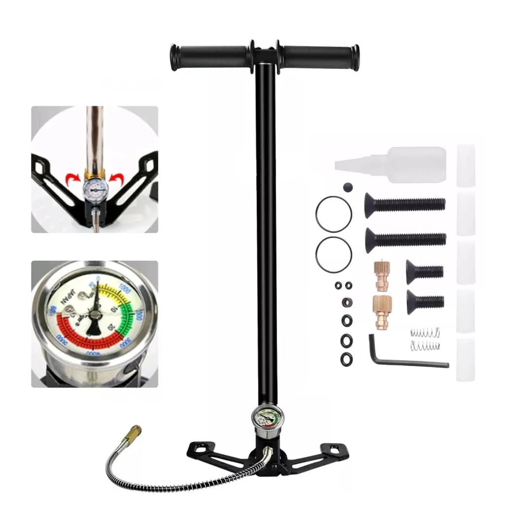 Bomba manual PCP de 4 estágios/3 estágios  6000PSI/4500PSI 300 Bar