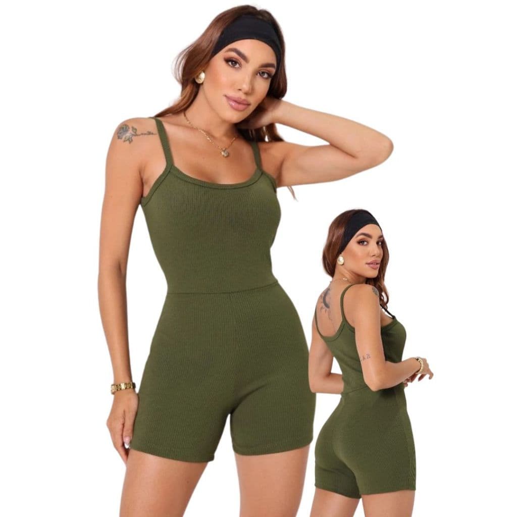 Macaquinho Academia Fitness Tecido Super Premium Academia Macacão Crossfit P055