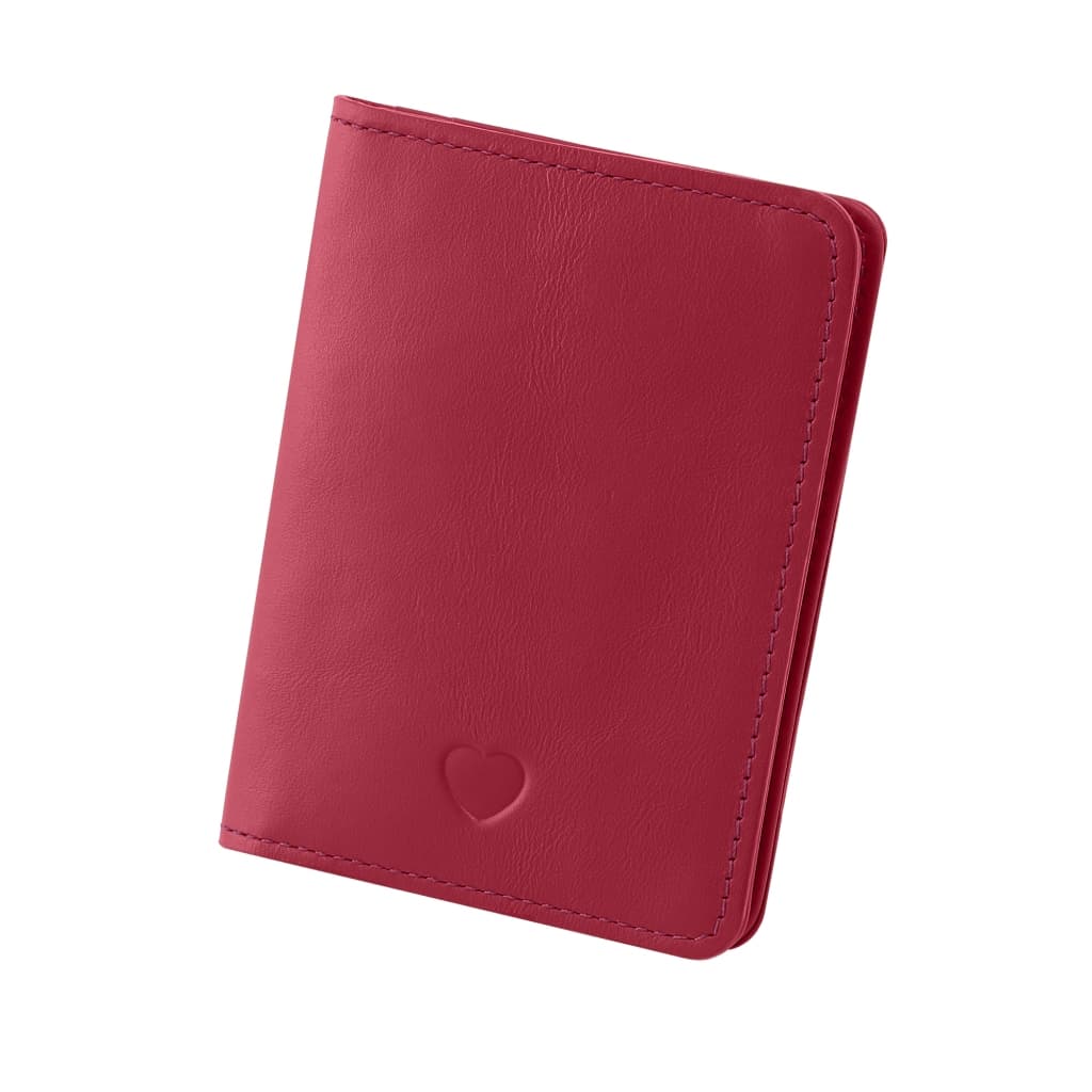 Carteira Feminina de Couro Bovino Legítimo C/ Proteção Anfifurto RFID Mariart Lovezinho