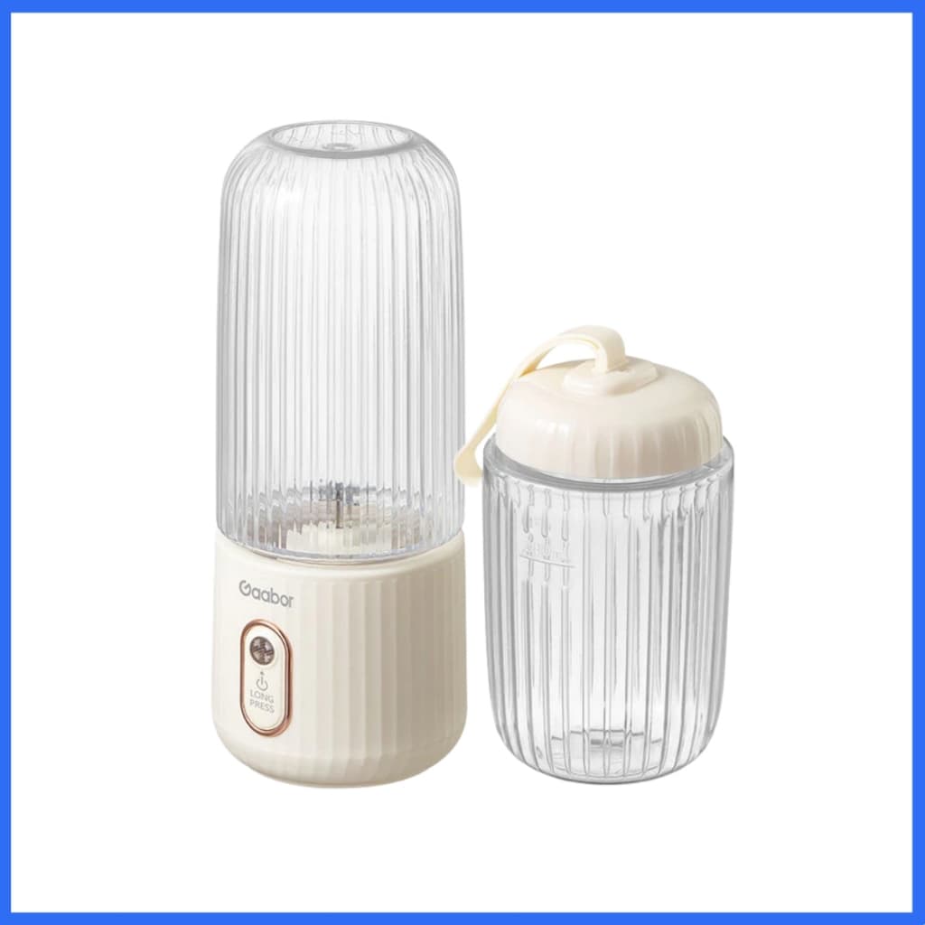 Liquidificador Pocket Gaabor Portátil Usb 2 Copos C/ 350ml E 280ml 4 Lâminas