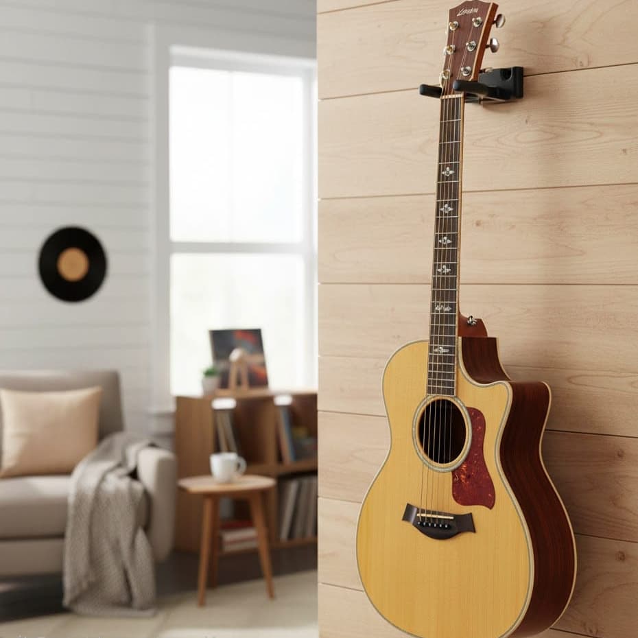 Suporte Para Instrumento Gancho Musical Violão Ukulele Diversos Musica