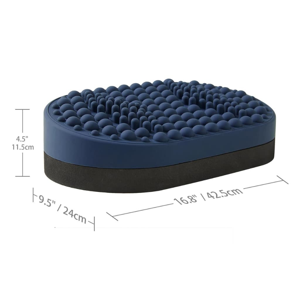 Apoio Pés Massageador Silicone Anti stress Conforto Multiuso