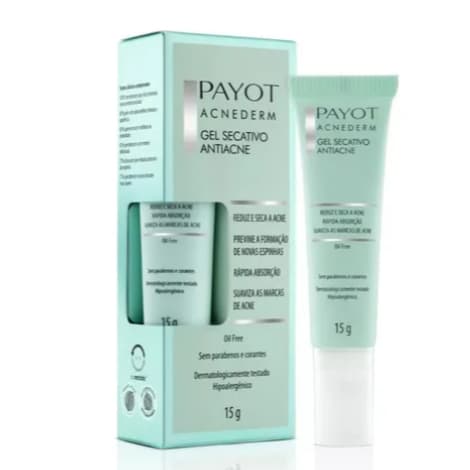Gel Secativo Antiacne Payot Acnederm 15g Tipo De Pele Todo Tipo De Pele