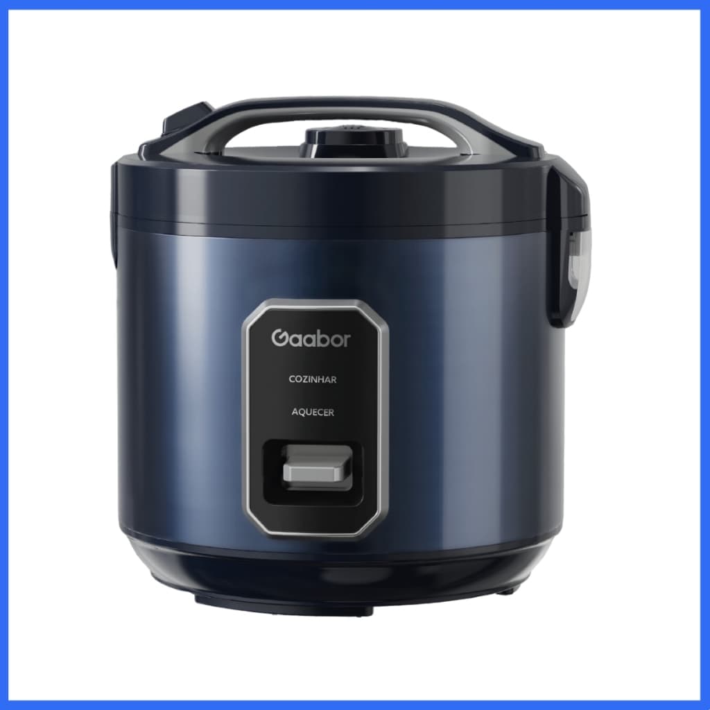 Panela de Arroz Gaabor 2,2L (15 Xícaras) – Antiaderente 700W, 127V