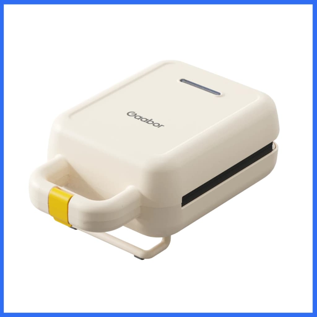Sanduicheira Elétrica Gaabor 600W Antiaderente Grelha Removível Portátil Fácil de Limpar Compacta