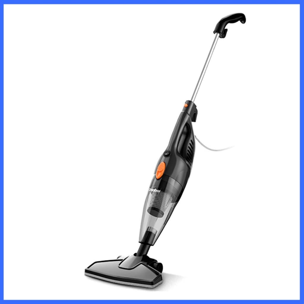 Aspirador de Pó Vertical Gaabor 2 em 1 Doméstico Leve Preto 16.000Pa Sucção Forte 127v/220V