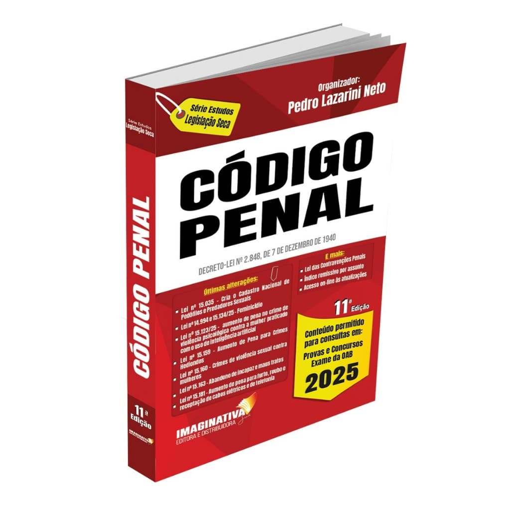 Código Penal 2025 - 11ª Edição