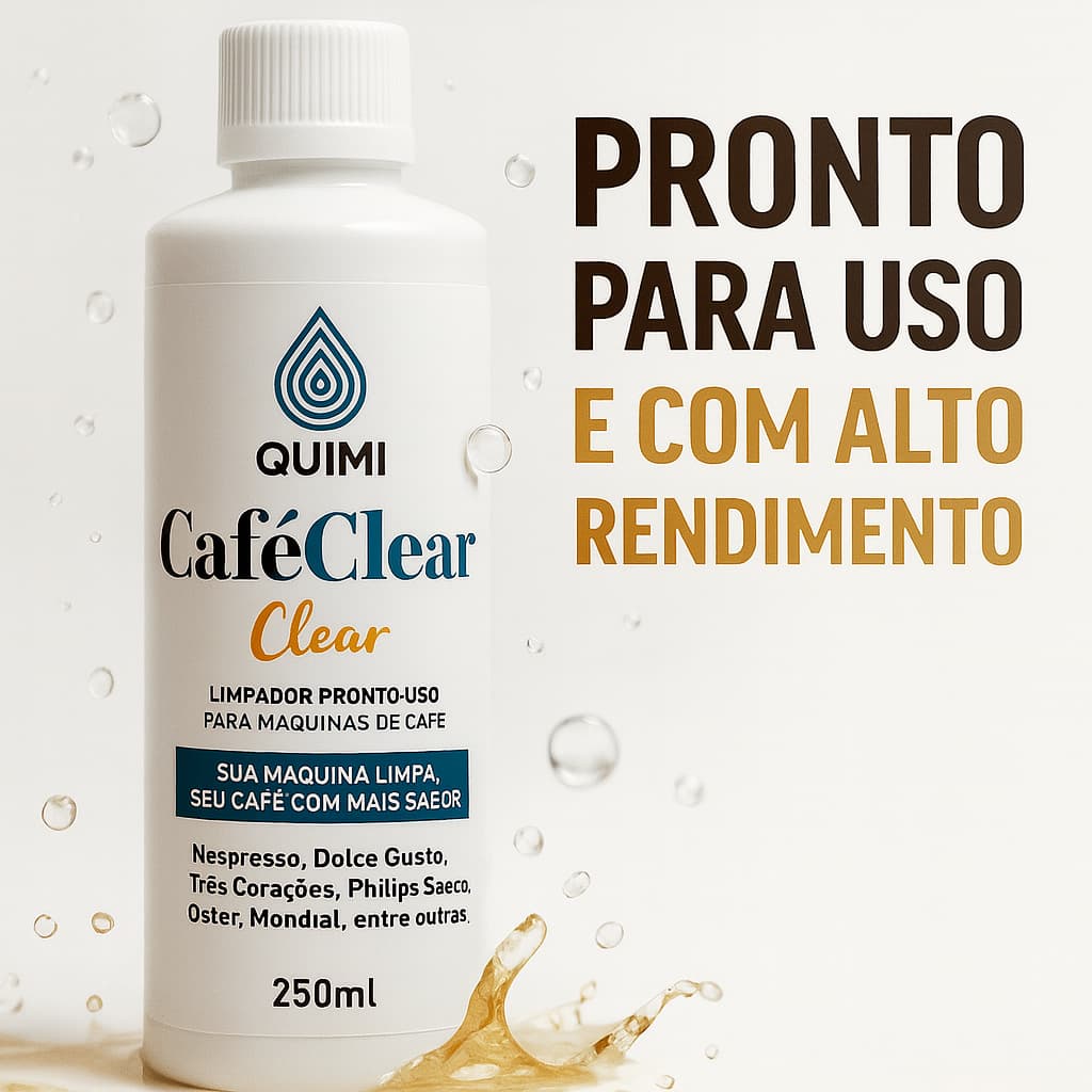 Descalcificante P/ Máquina de Café Pronto pra uso - Philips Saeco e outras 250ml
