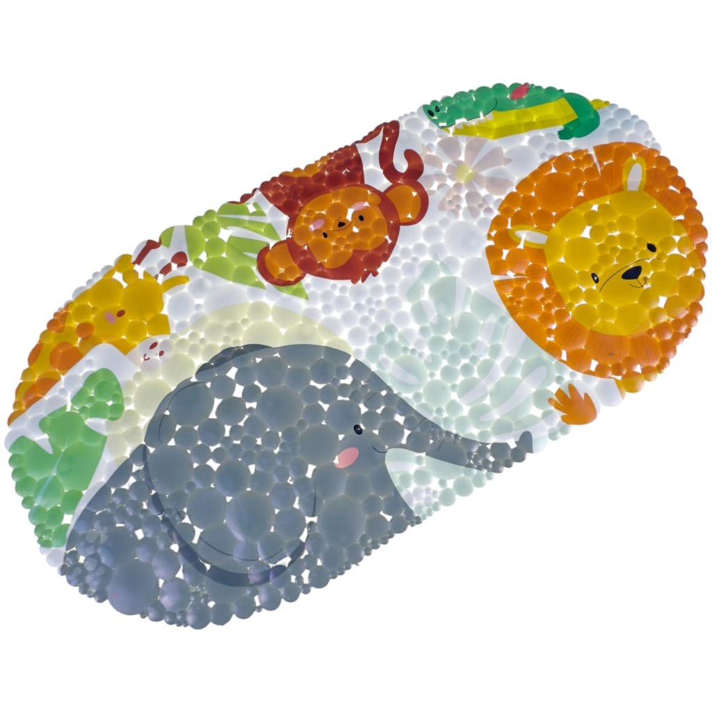 Tapete Para Banheiro Antiderrapante Infantil Com Ventosa Box Banho Bebê Criança