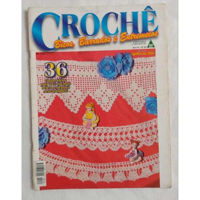 Revista Crochê - Bicos, Barrados e Entremeios