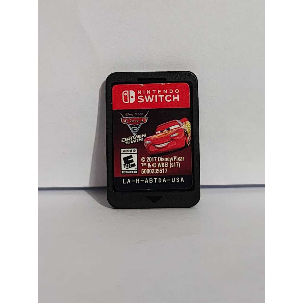 Cars 3 Driven To Win Switch Usado Mídia Física Americana (apenas cartucho)