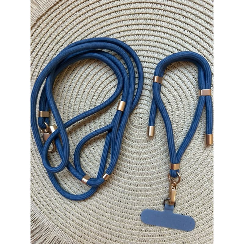 Conjunto de cordão de celular ajustável contra perda, kit c 2  cordão para celular