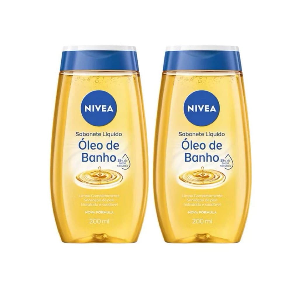 Sabonete líquido Nivea Óleo de Banho líquido 200 ml