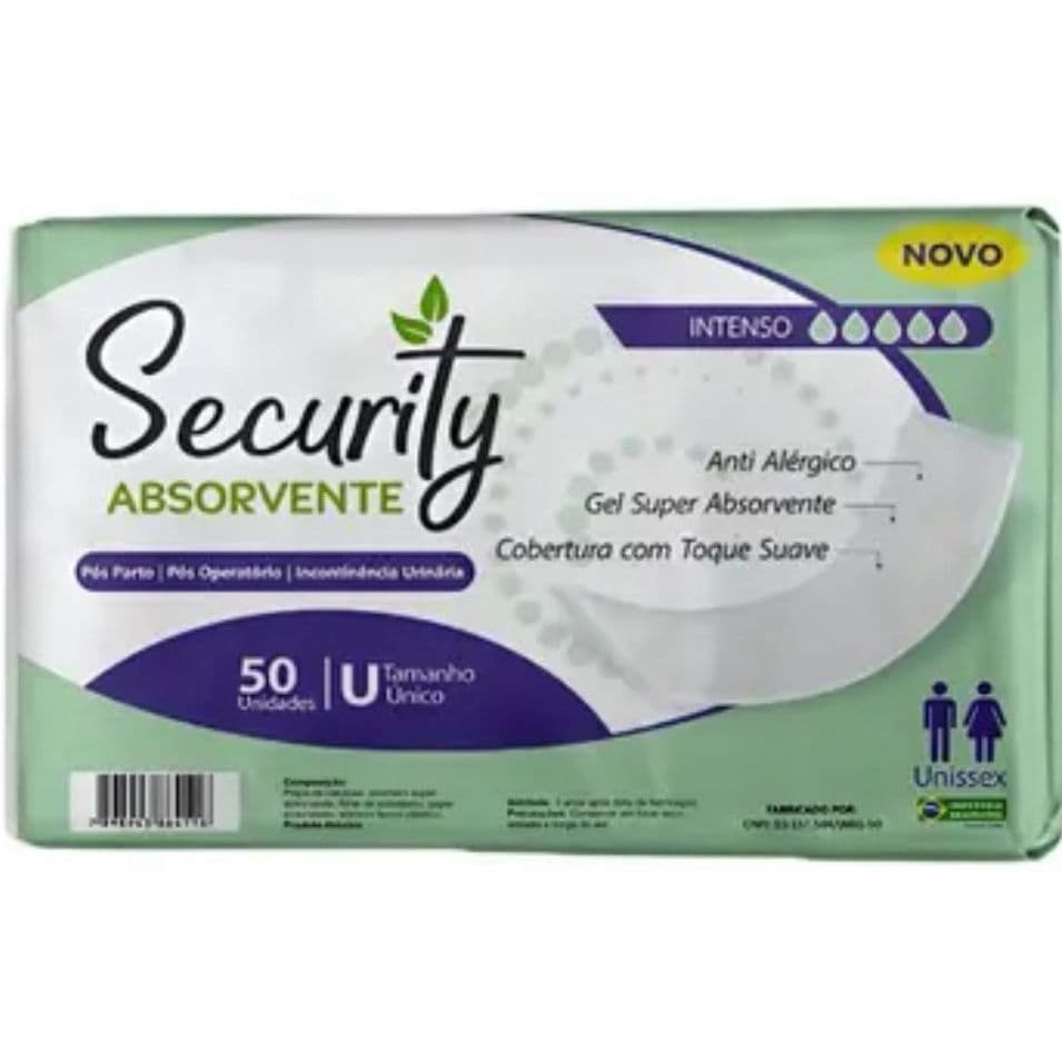 ABSORVENTE GERIÁTRICO - Pós Parto/Pós Operatório/Incontinência Urinaria