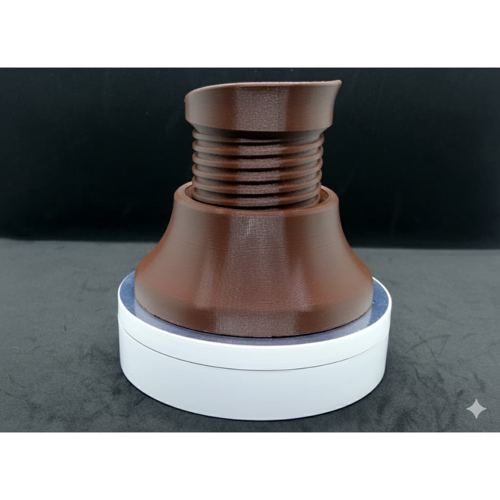 TEE de Rugby Telescópico - Suporte Ajustável para Chute em PETG Super Resistente