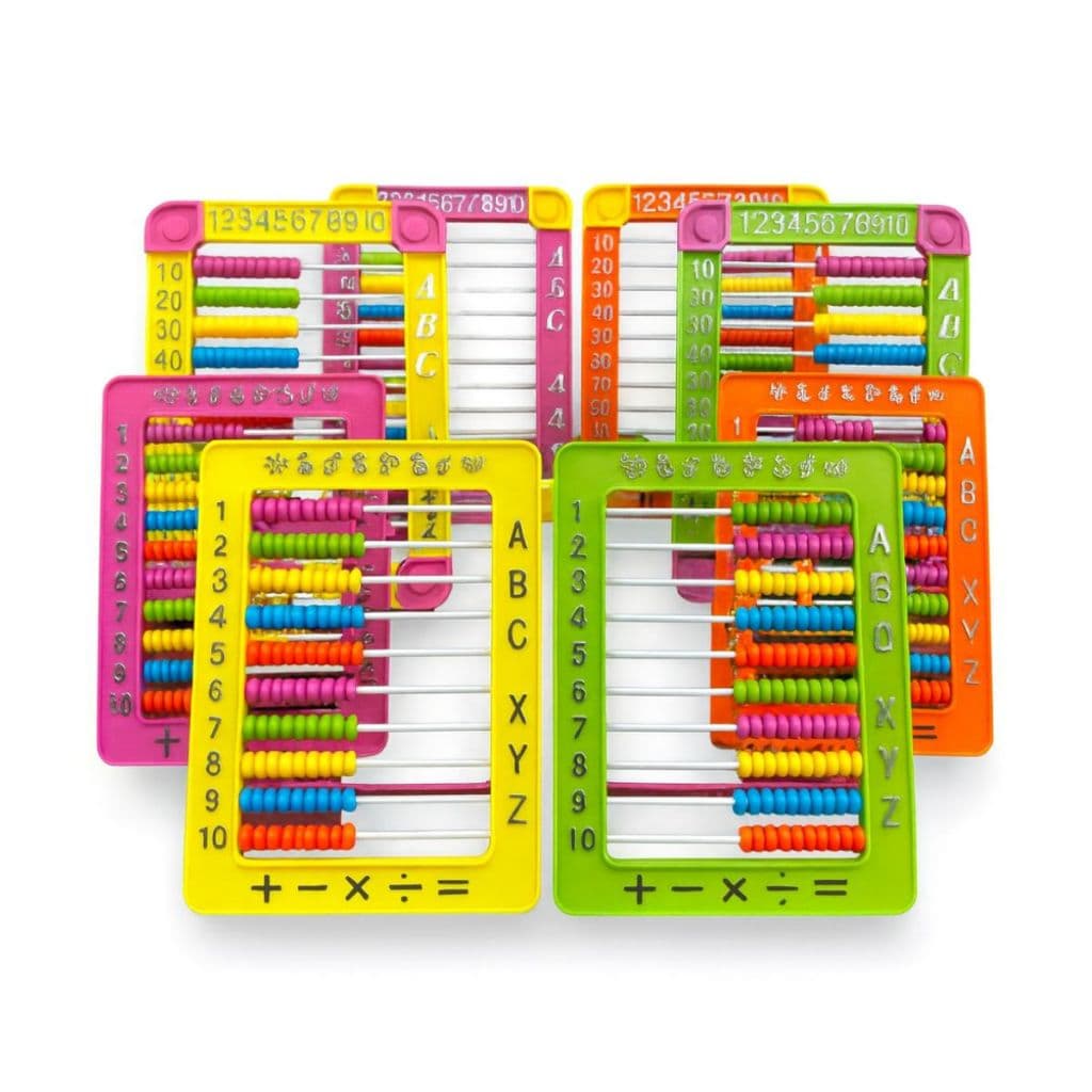 Abaco Matemático Escolar Infantil Brinquedo Educativo Toymix