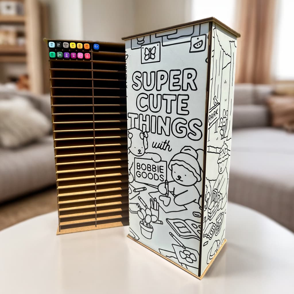 Organizador de Canetinhas Touch Colorida para 240 cores Personalizado