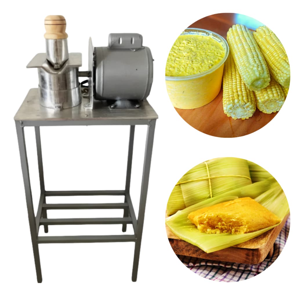 Máquina Industrial Para Ralar Milho Verde Espigas Potente