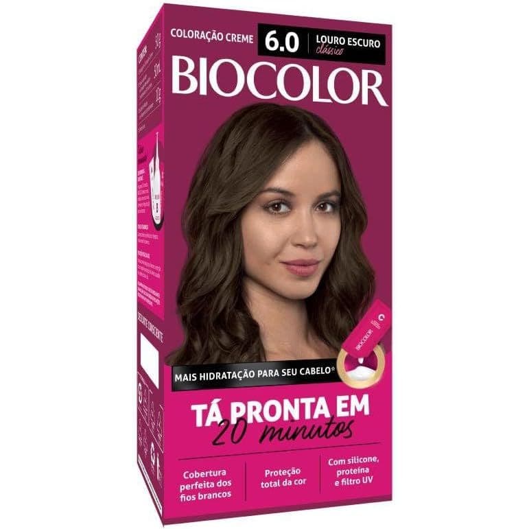 Tinta De Cabelo Biocolor Louro Escuro Class 6.0 Mini