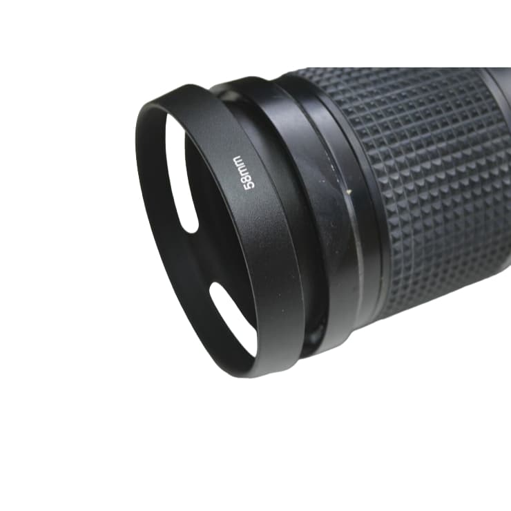 Parasol Metalico 58mm 18-55 E 50mm Cameras E Filmadoras Lente Sony Alpha Entre outras