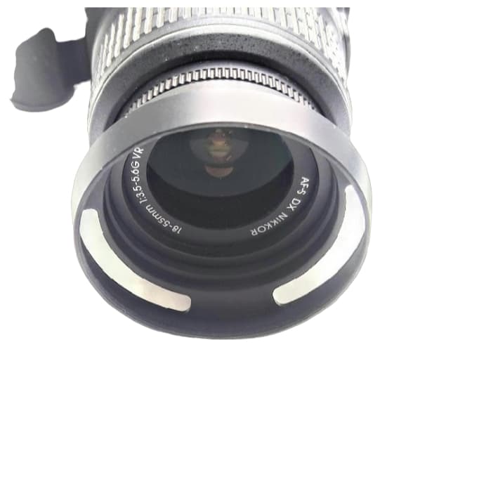 arasol Metalico 58mm 18-55 E 50mm Cameras E Filmadoras Lente Canon Nikon