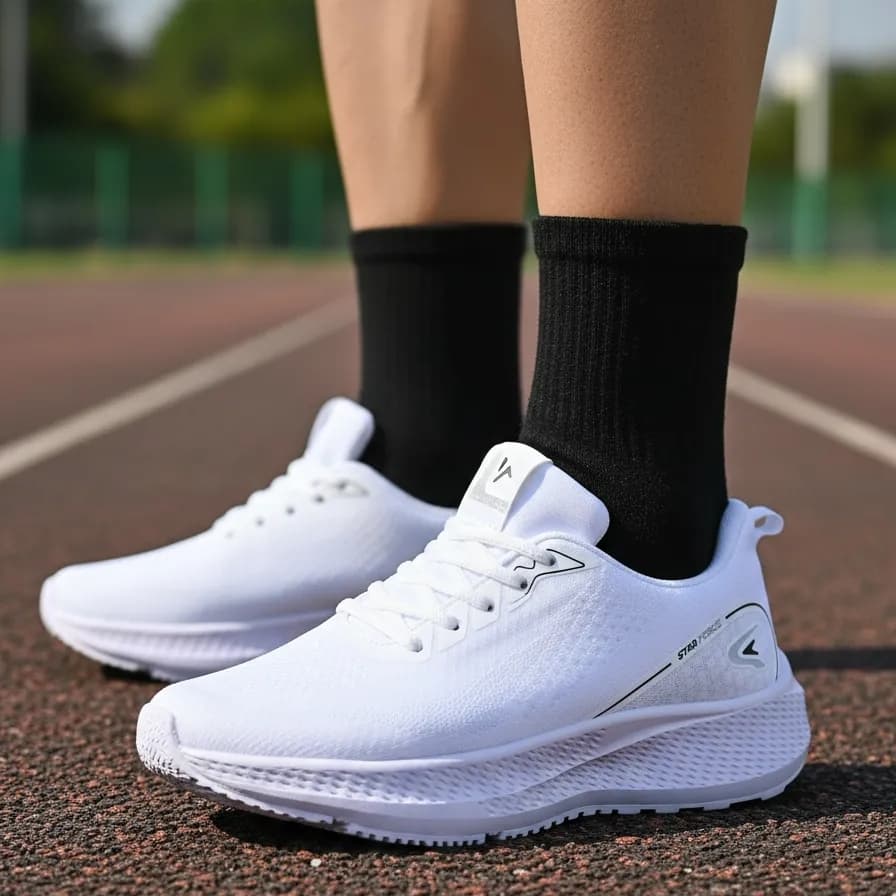 Tênis masculino para corrida academia caminhada exercícios macio leve confortável resistente dia a dia