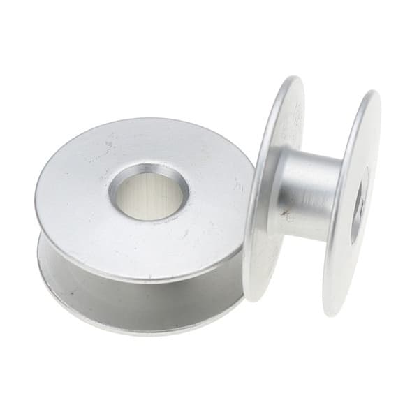 Kit 10 Bobina de Alumínio Prata Máquina Costura Reta Industrial