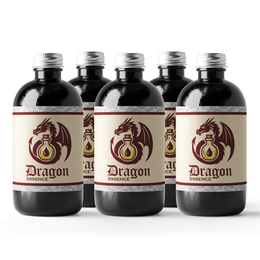 Kit 5 Essências Aromáticas Lipossolúveis (Óleo) 100ml – Dragon Essence | +250 Opções Disponíveis