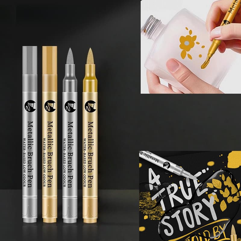 Caneta Metálica Permanente para Resinas e Artesanatos Papelaria
